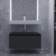 Тумба Armadi Art Flat Valessi Uno-S 80 антрацит матовый