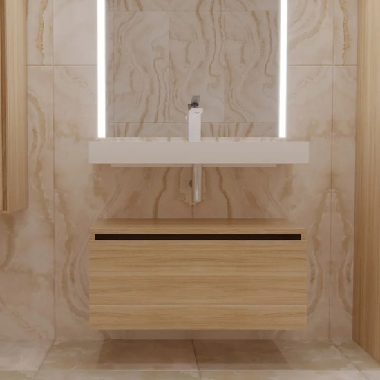 Тумба Armadi Art Flat Valessi Uno-S 80 light oak