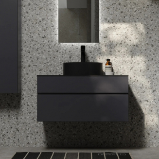 Тумба c раковиной RAVAL Decent 80 антрацит