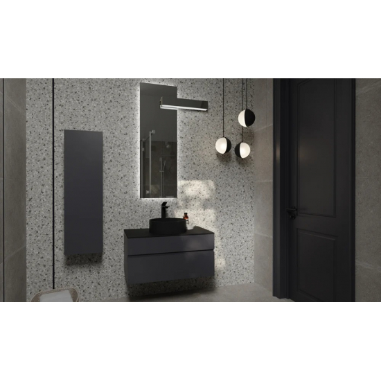 Тумба c раковиной RAVAL Decent 80 антрацит