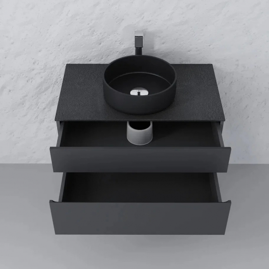 Тумба c раковиной RAVAL Decent 80 антрацит