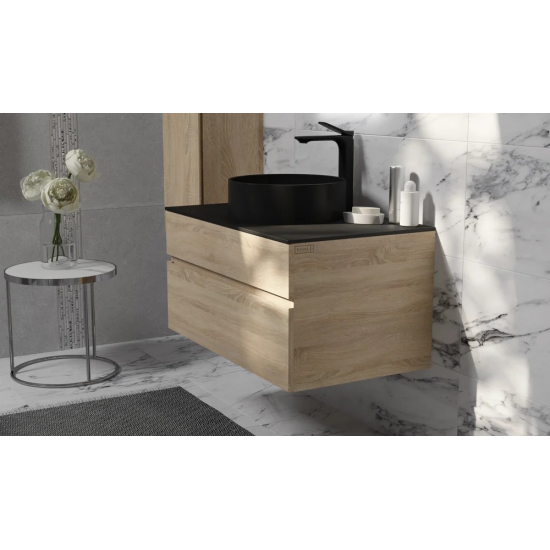 Тумба c раковиной RAVAL Decent 80 дуб сонома