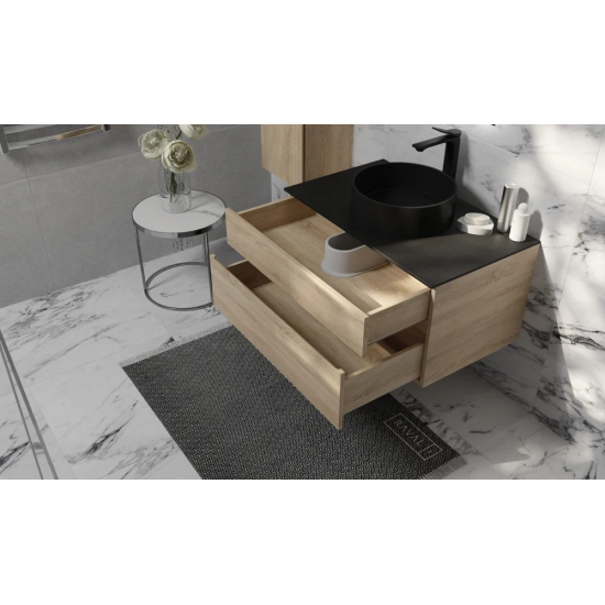 Тумба c раковиной RAVAL Decent 80 дуб сонома