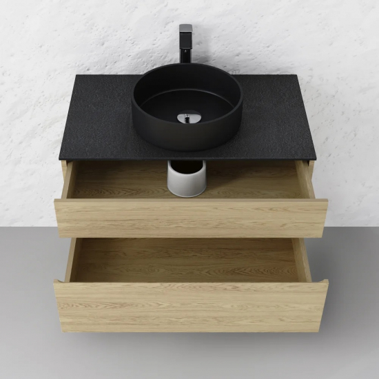Тумба c раковиной RAVAL Decent 80 дуб сонома
