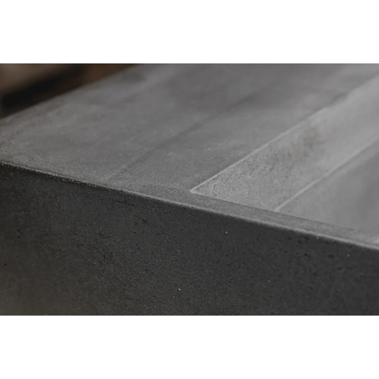 Тумба c раковиной RAVAL Facet 100 антрацит