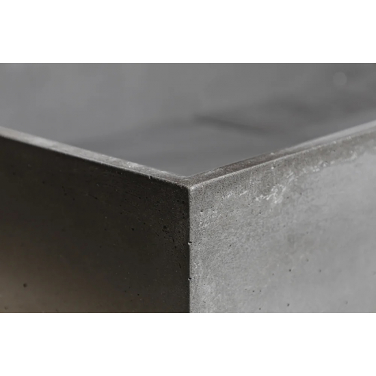 Тумба c раковиной RAVAL Facet 100 антрацит