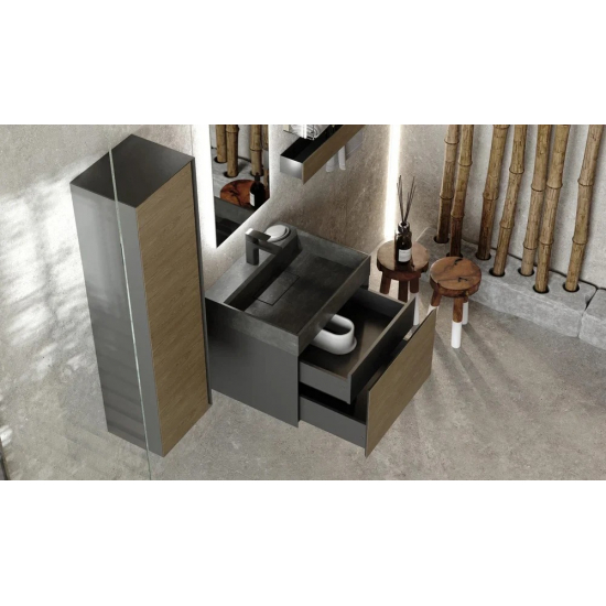 Тумба c раковиной RAVAL Forest 60 дуб орлеан