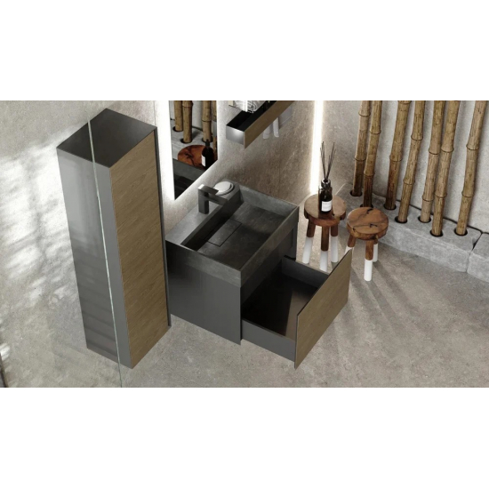 Тумба c раковиной RAVAL Forest 60 дуб орлеан