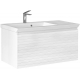 Тумба c раковиной RAVAL Meier 100, белая