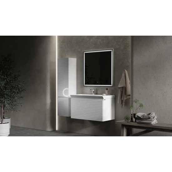 Тумба c раковиной RAVAL Meier 85, белая