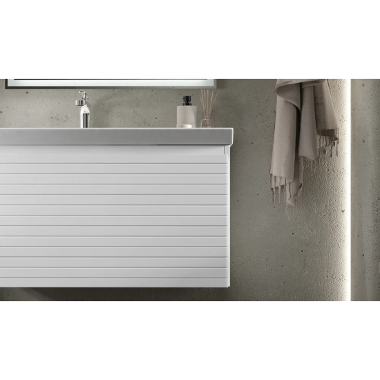 Тумба c раковиной RAVAL Meier 85, белая