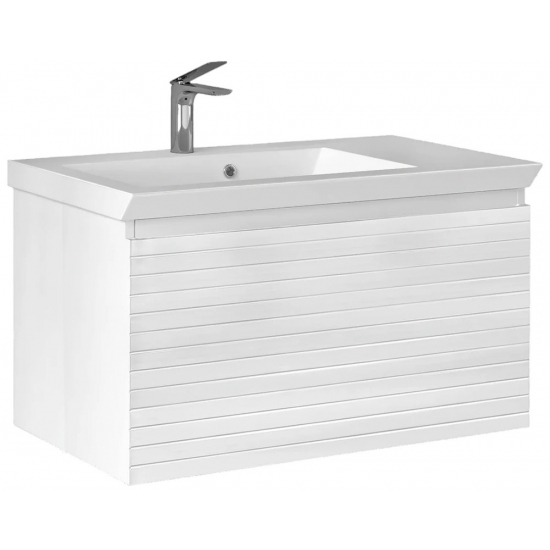 Тумба c раковиной RAVAL Meier 85, белая