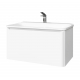 Тумба c раковиной RAVAL Welto 80, подвесная, белая