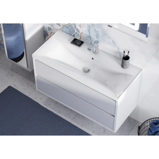 Тумба для комплекта АКВАТОН Римини 100 белая