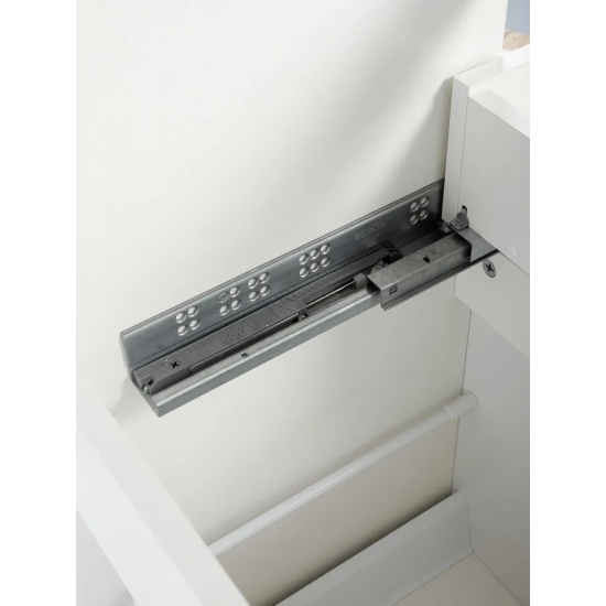 Тумба для комплекта AURA Андрея 50-2 напольная, белая 