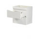 Тумба для комплекта AURA Андрея 50-2 пд подвесная, белая