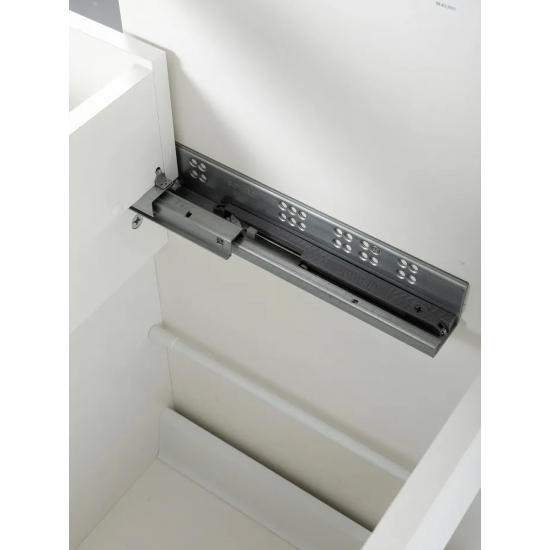 Тумба для комплекта AURA Андрея 58-2 пд подвесная, белая