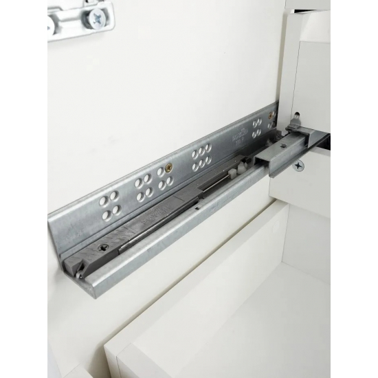 Тумба для комплекта AURA Андрея 58-2 пд подвесная, белая