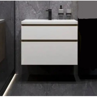 Тумба для комплекта AURA Аврора 70-2 пд подвесная, белая