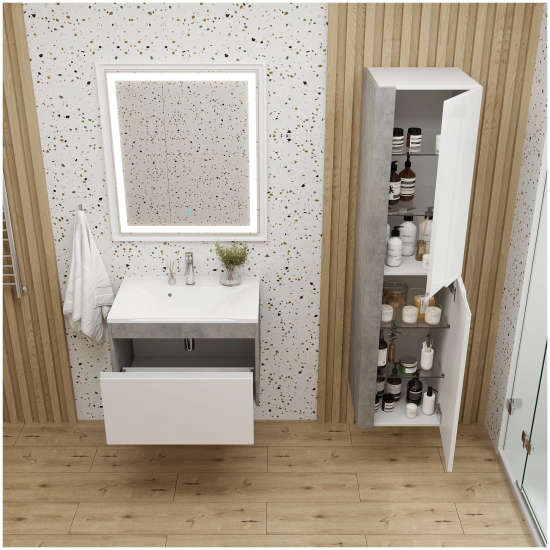 Тумба для комплекта AURA Элен 80-1 пд подвесная