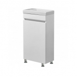 Тумба для комплекта AURA Лайт 40А левая белая