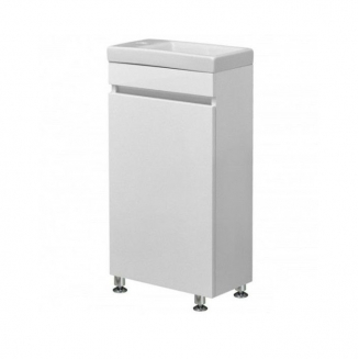 Тумба для комплекта AURA Лайт 40А левая белая