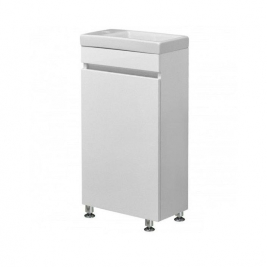 Тумба для комплекта AURA Лайт 40А левая белая