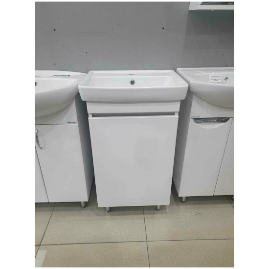 Тумба для комплекта AURA Мини 50 L левая, белая