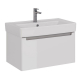 Тумба для комплекта LEMARK Buno mini 80 подвесная, 1 ящик, белая, под раковину Q80