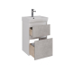 Тумба для комплекта LEMARK Combi 45, 2 ящика, бетон, под раковину Neon 45
