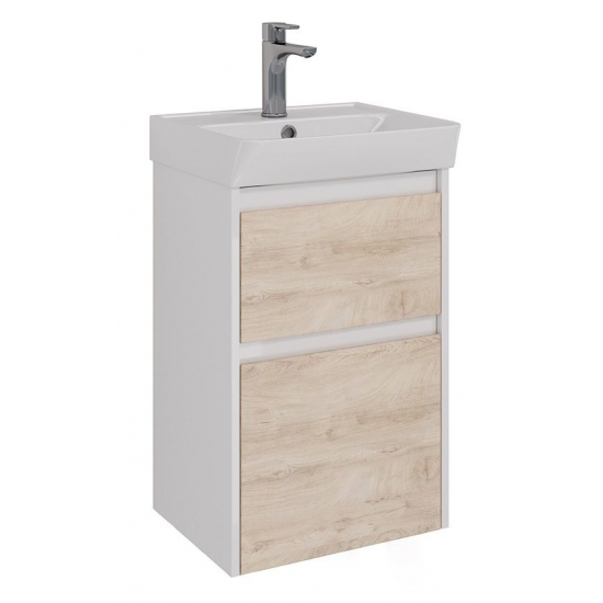 Тумба для комплекта LEMARK Combi 45, 2 ящика, дуб кантри, под раковину Neon 45