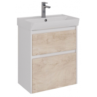 Тумба для комплекта LEMARK Combi 60, 2 ящика, дуб кантри, под раковину Neon 60