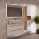 Тумба для комплекта LEMARK Olivia 80 подвесная, 2 ящика, дуб кантри, под раковину Гармония 80