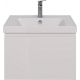 Тумба для комплекта LEMARK Veon Mini 60 подвесная, 1 ящик, белая, под раковину Грейс 60
