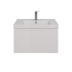 Тумба для комплекта LEMARK Veon Mini 70 подвесная, 1 ящик, белая, под раковину Грейс 70
