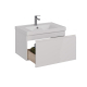 Тумба для комплекта LEMARK Veon Mini 70 подвесная, 1 ящик, белая, под раковину Грейс 70