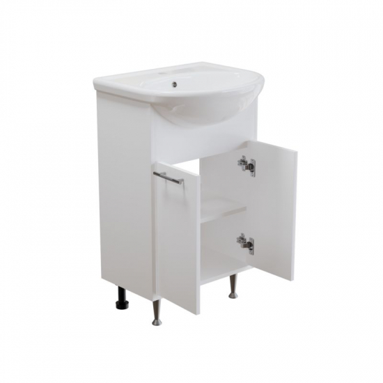 Тумба для комплекта MIXLINE АлАн-55 напольная, под раковину Уют-55