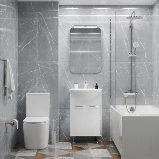 Тумба для комплекта MIXLINE АлАн-55 напольная, под раковину Уют-55