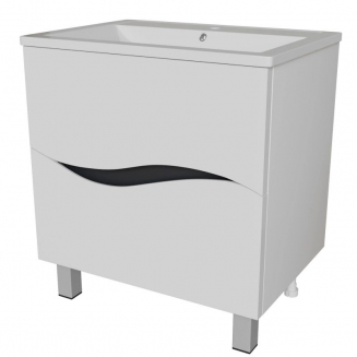 Тумба для комплекта MIXLINE Лайф-60 напольная, под раковину Марго-60