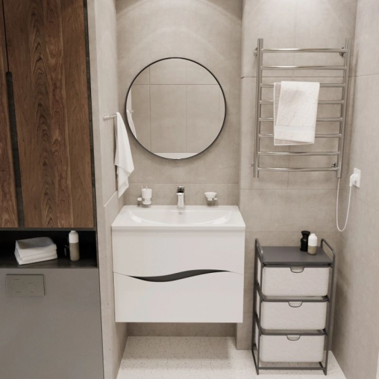 Тумба для комплекта MIXLINE Лайф-70 подвесная, под раковину Марго-70