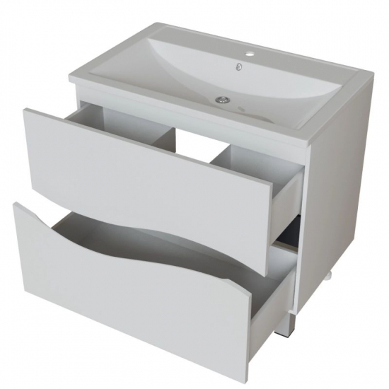 Тумба для комплекта MIXLINE Лайф-80 напольная, под раковину Марго-80