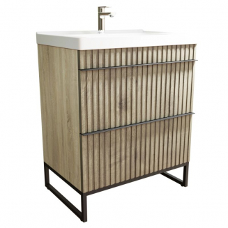 Тумба для комплекта MIXLINE Окленд-70 напольная, дуб мелфорд, под раковину Грэйс- 70