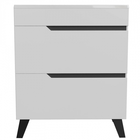 Тумба для комплекта MIXLINE Орион-70 напольная, белая, под раковину Лайн 70