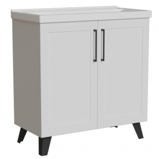 Тумба для комплекта MIXLINE Риф-80 напольная, 2 дверцы, под раковину Fest-80