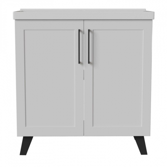 Тумба для комплекта MIXLINE Риф-80 напольная, 2 дверцы, под раковину Fest-80