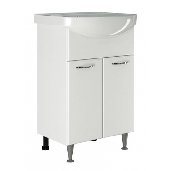 Тумба для комплекта MIXLINE Стандарт-55 напольная, под раковину Уют-55