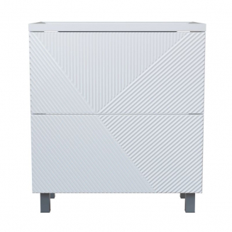 Тумба для комплекта MIXLINE Вектор-75 напольная, Push-To-Open, под раковину Нелли-75