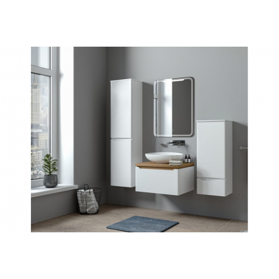 Тумба для комплекта MIXLINE Виктория-60 подвесная, дуб светлый