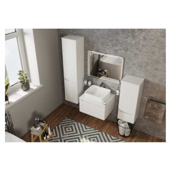 Тумба для комплекта MIXLINE Виктория-60 подвесная, софт белый