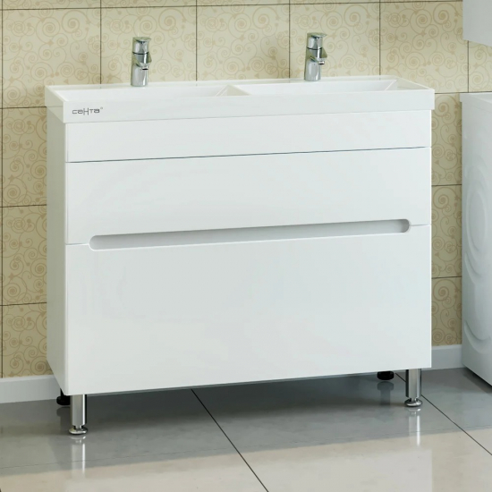 Тумба для комплекта САНТА Лондон 100/2 напольная